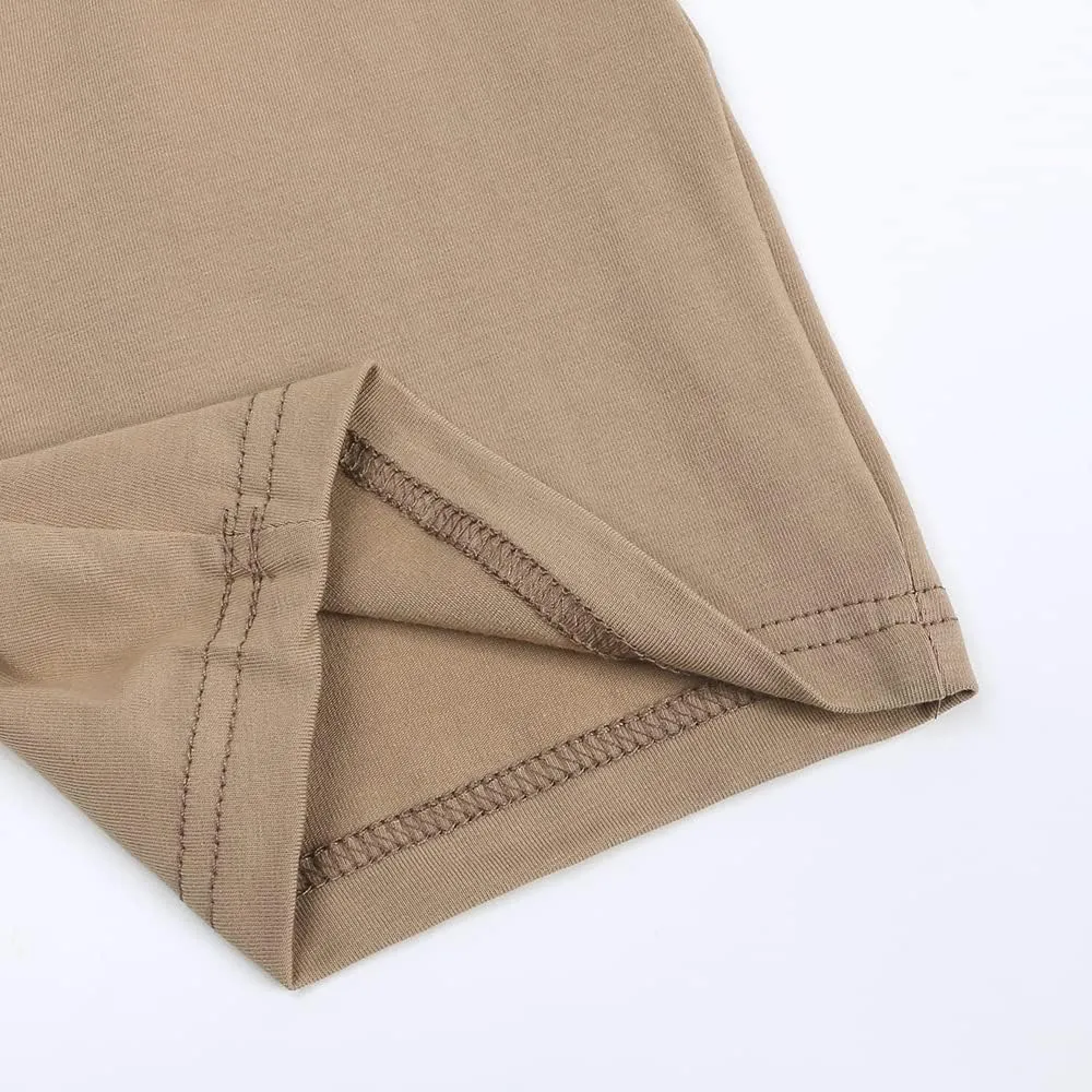 3-Pack Little Boys Girls Shorts with Drawstring and Pockets Toddler Kids Summer Solid Cotton Bottoms