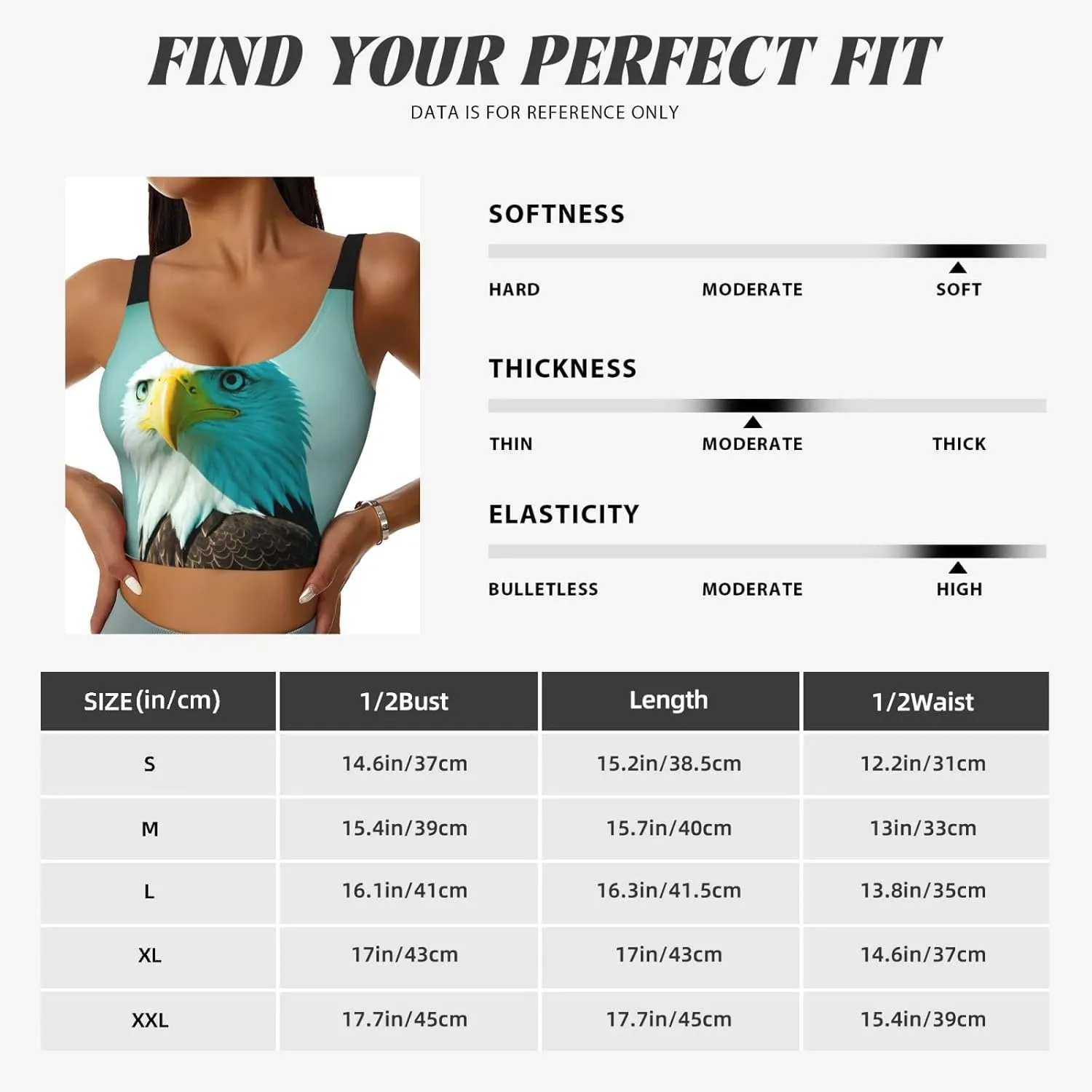 Brave Eagle Women's Sexy Sports Vest Sleeveless Athletic Gym T-Shirts Vest U-Shaped Back Quick Dry Top