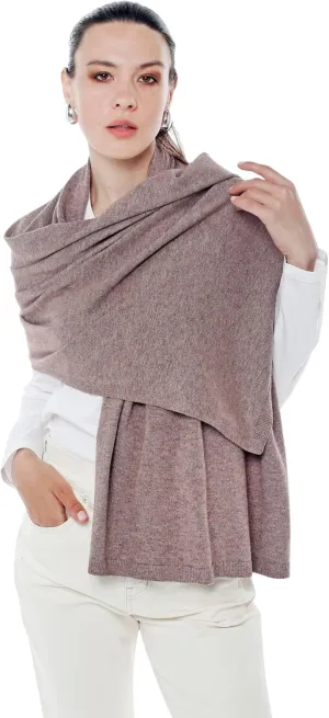 Cashmere Like Acrylic Knitted Dress Topper, Poncho Sweater,Shawl Wraps for Women Ultra Soft. Versatile Cape, Scarf