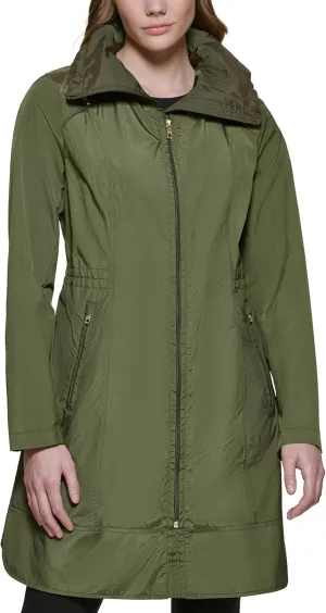 Cole Haan Women's Travel Packable Rain Jacket