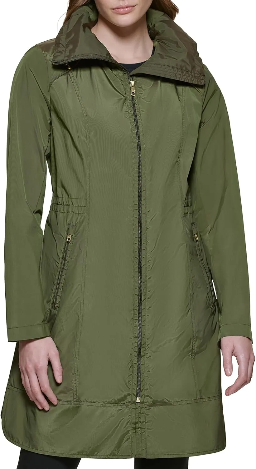 Cole Haan Women's Travel Packable Rain Jacket