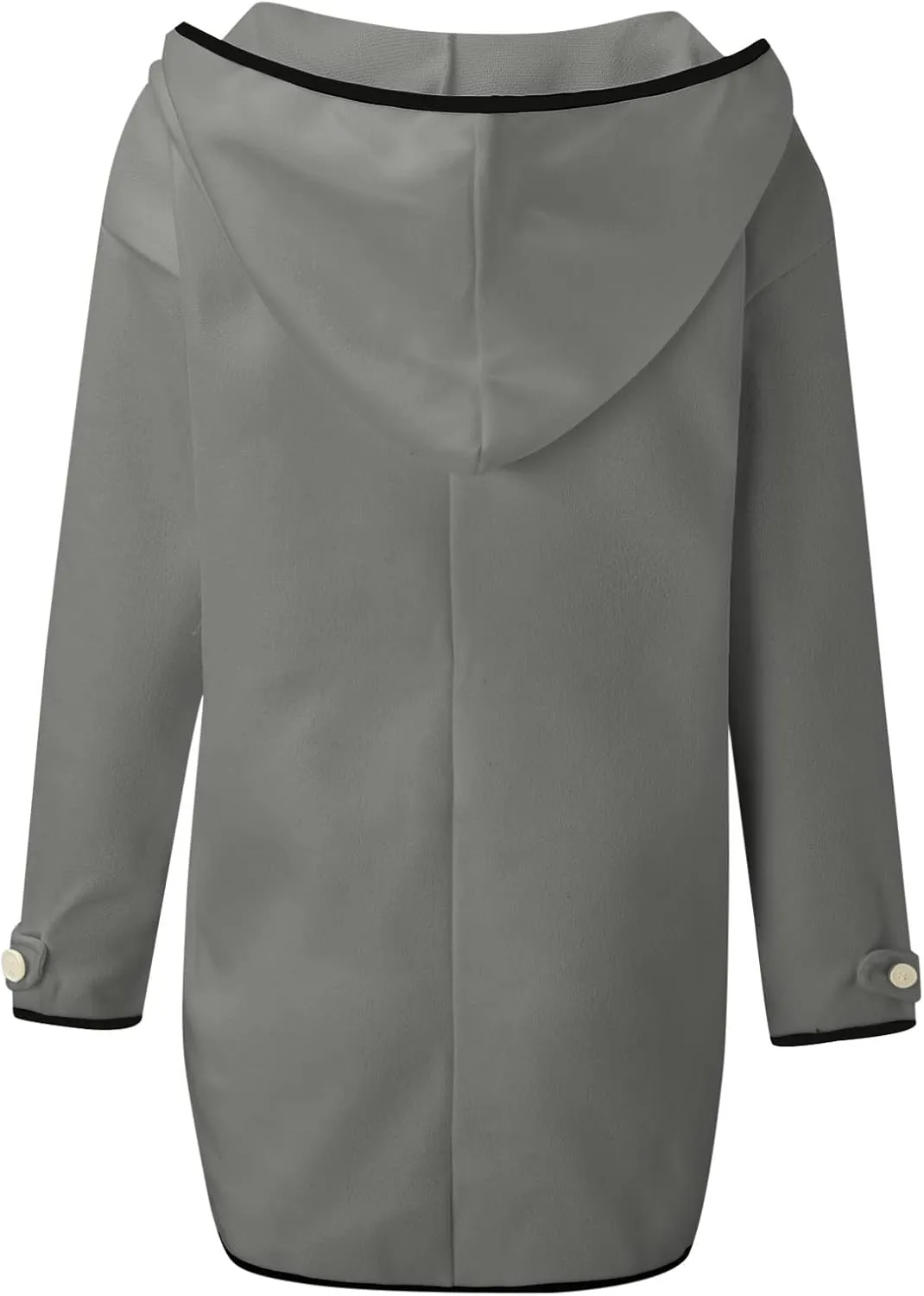 cooki Womens Coats Winter Windbreak Long Slim Wool Blend Trench Coats Warm Pea Coat With Belt Long Jackets Breasted Coats