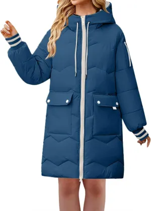 Daily Deals of Todays Women's Down Jackets Parkas Womens Puffer Jacket Lightweight Woman's Winter Coat Womens Trench Coat Winter Long Black Winter Coat Women Women Zipper Sweater