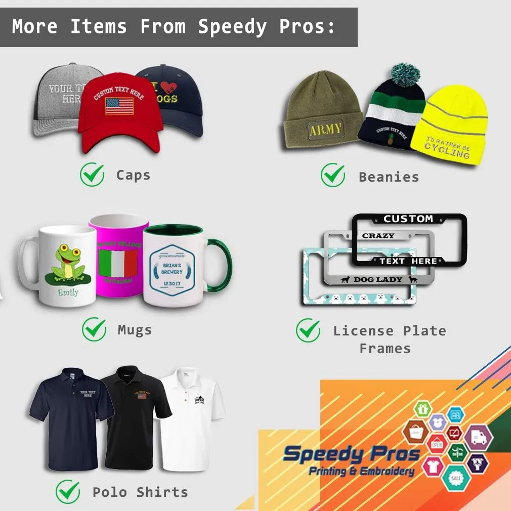 Flexfit Hats for Men & Women Custom Personalized Text Dad Hats Baseball Cap