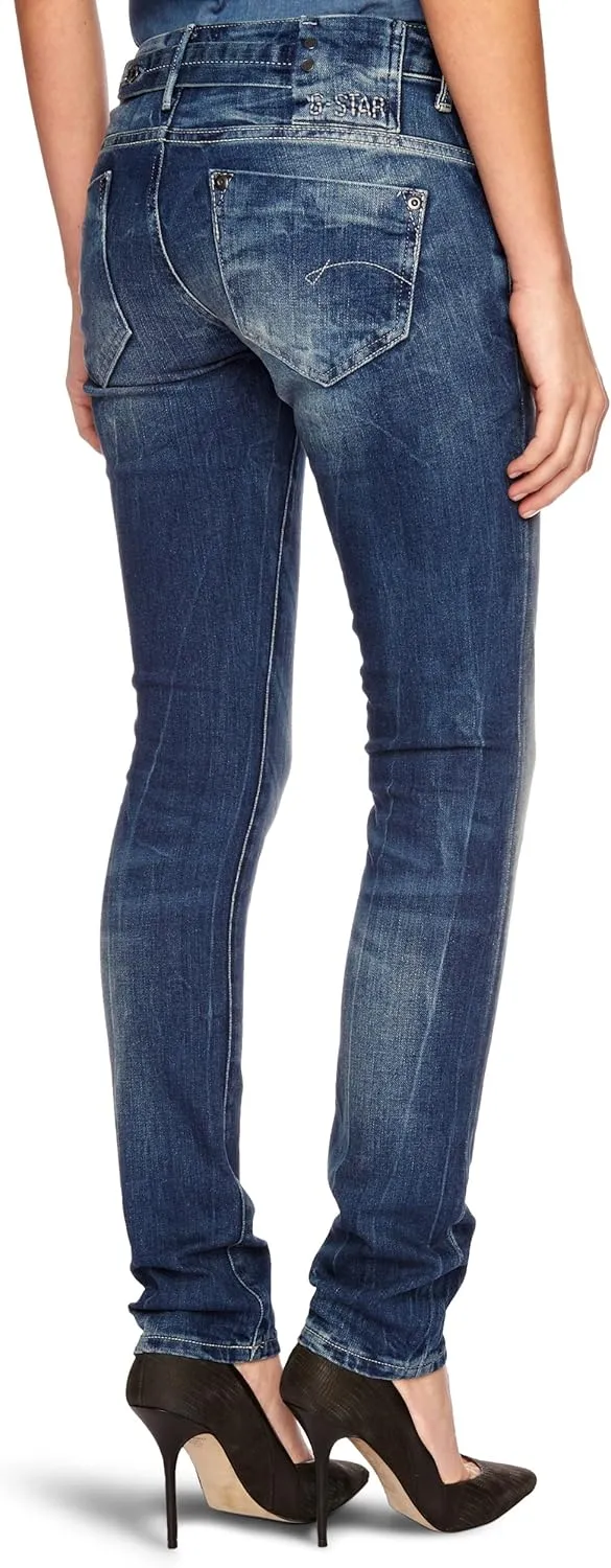 G-STAR RAW Women's G-Star Shape High Rise Super Skinny Fit Jeans