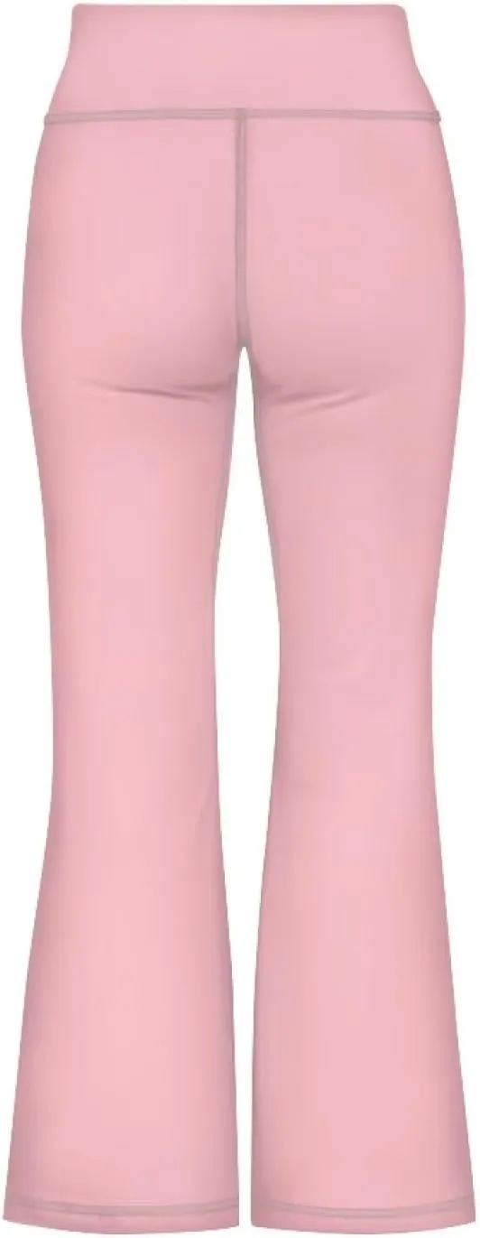Girl's Flare Leggings High Waisted Kids Yoga Pants Stretchy Bell Bottoms Tummy Control Dance Bootcut Pants