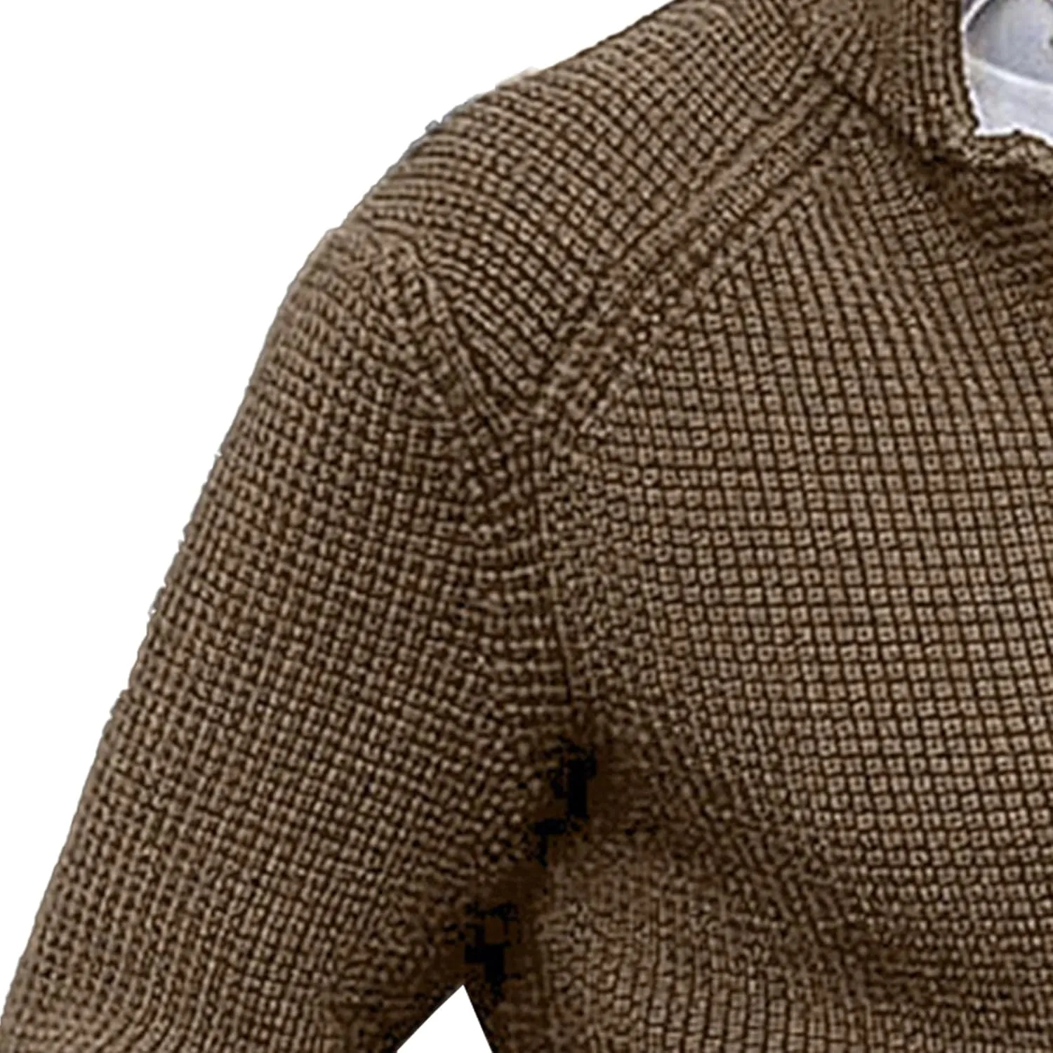 JEShifangjiusu Men'S Cardigan Sweaters Wool Blend V Neck Button Down Sweaters Long Sleeve Jacket Knitwear With Pockets