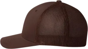 Joe's USA Mesh Back Flexfit Trucker Style Caps in 21 Colors