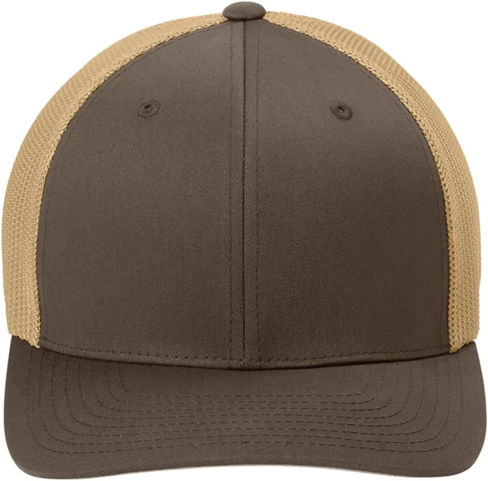 Joe's USA Mesh Back Flexfit Trucker Style Caps in 21 Colors