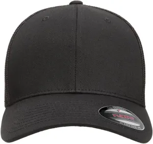 Joe's USA Mesh Back Flexfit Trucker Style Caps in 21 Colors