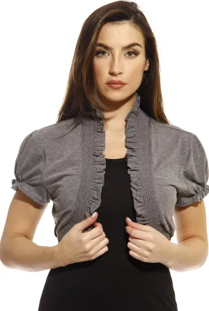 Just Love Jersey Knit Shrug Women Cardigan Shrugs