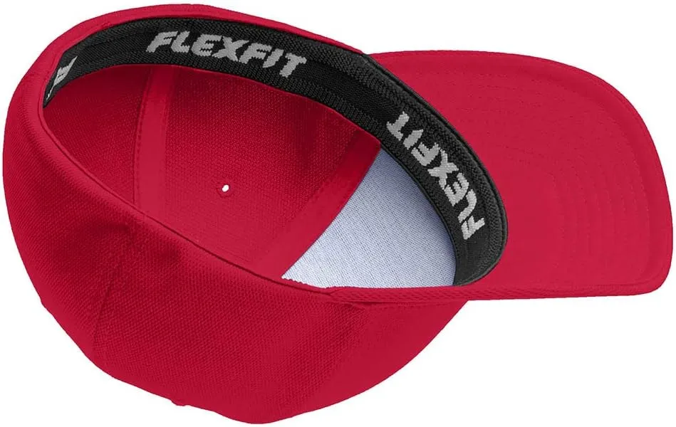 Koloa Surf Embroidered Classic Wave Flexfit Cool & Dry Poly Block Mesh Cap