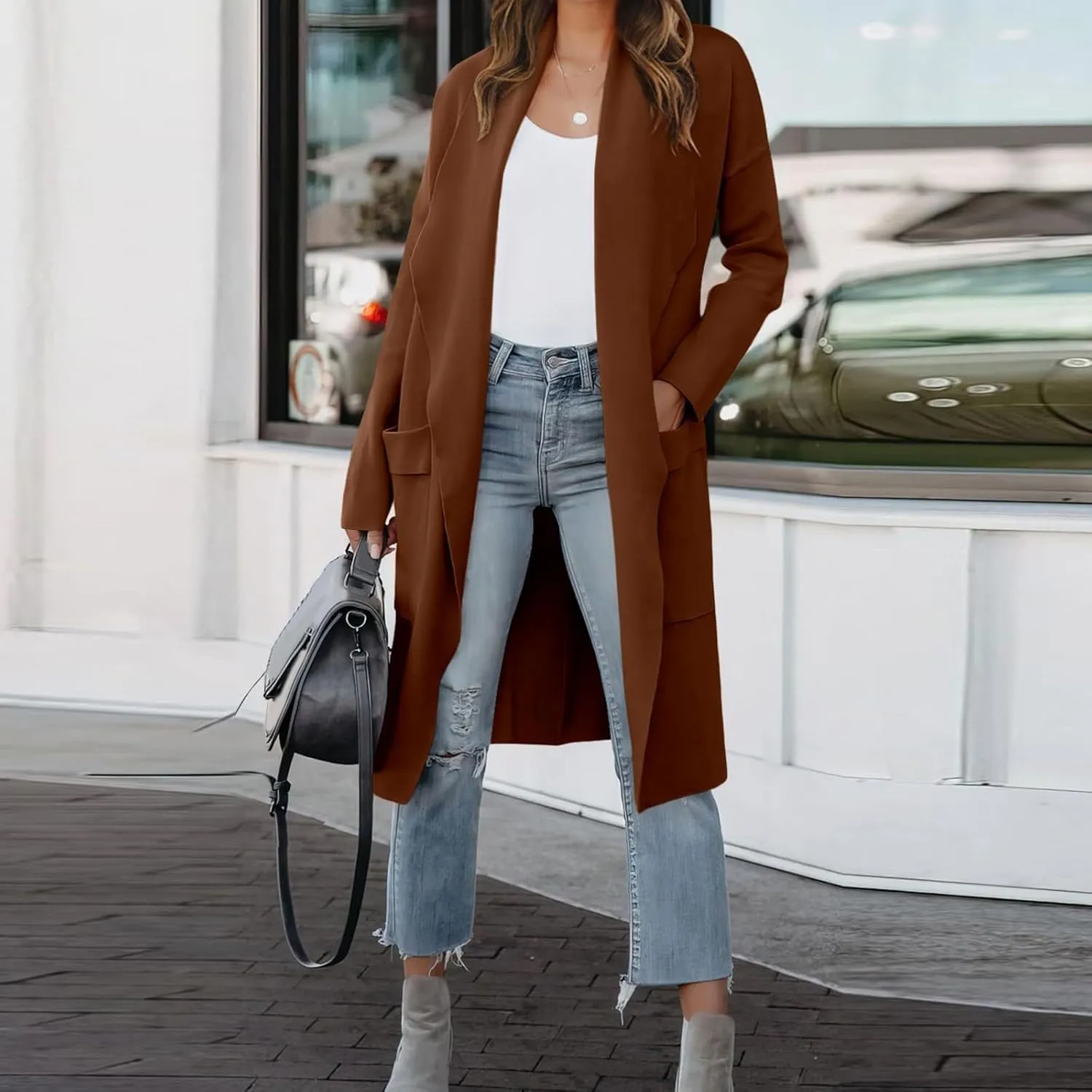 LCMTWX Trench Coat for Women 2023 Office Sleeveless Button Woolen Jacket Coat Trench Coat Women Trench Coats for Women
