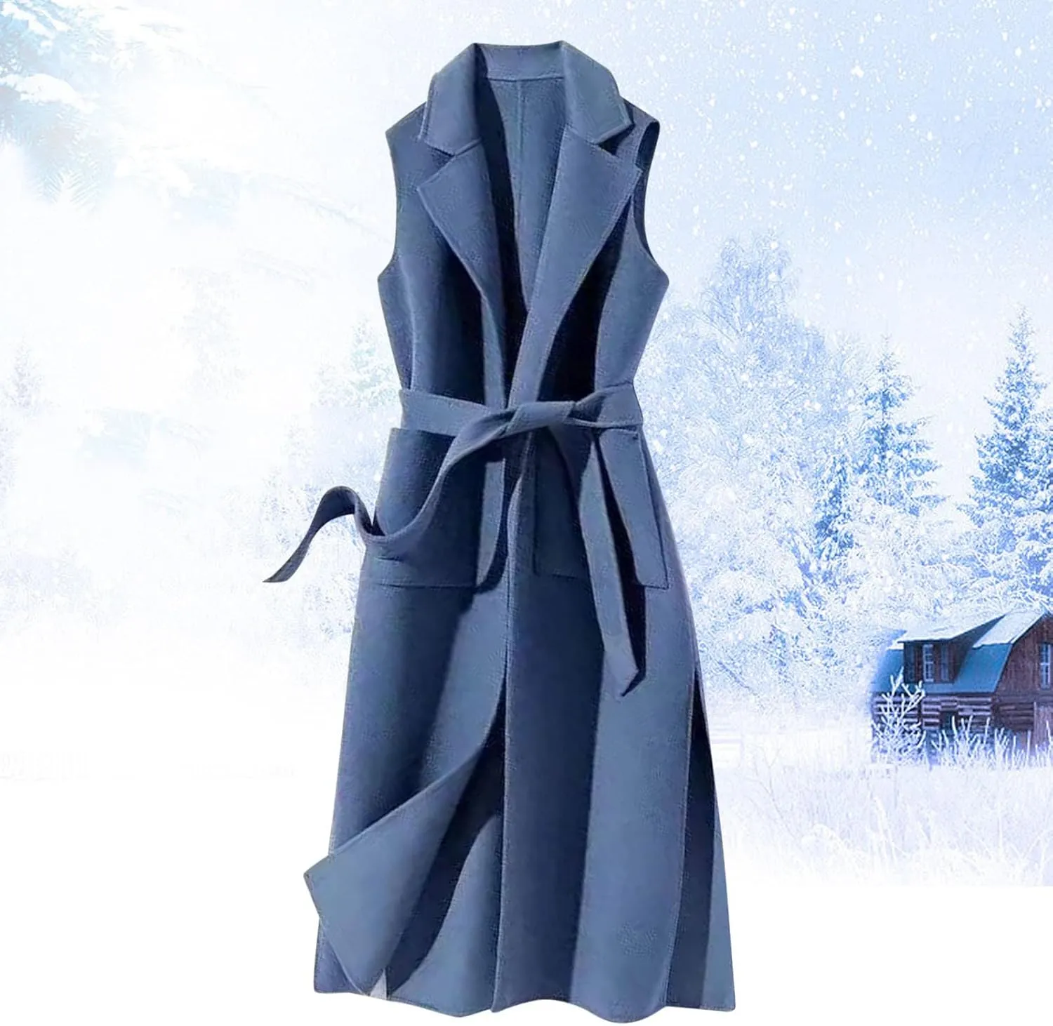 LCMTWX Women's 2023 Fashion Winter Coat Womens Elegant Windbreaker Wild Winter Women's Coat Trench Coats for Women Fall