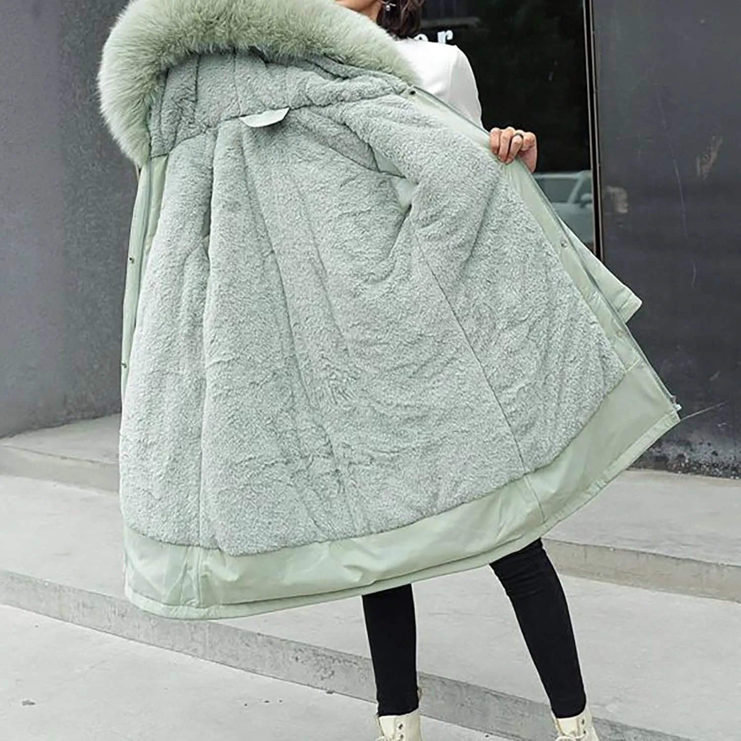 Long Length Quilted Maxi Puffer Parka Coat for Women Trendy Winter Jackets Women's 2024 Winter Fashion Clothes