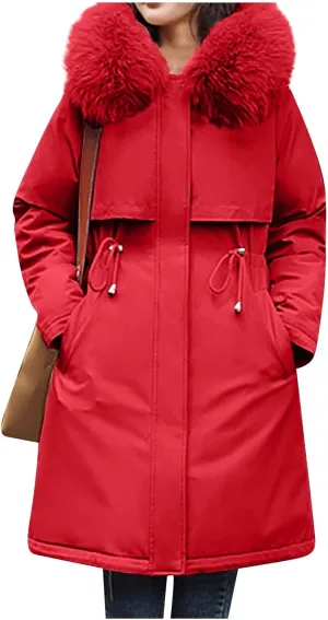 Long Length Quilted Maxi Puffer Parka Coat for Women Trendy Winter Jackets Women's 2024 Winter Fashion Clothes