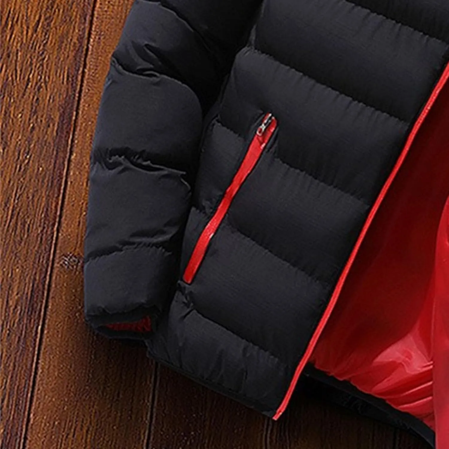Maiyifu-GJ 2 Pack Men's Winter Puffer Jacket Lightweight Warm Windproof Down Coats Quilted Thicken Padded Coat Outerwear