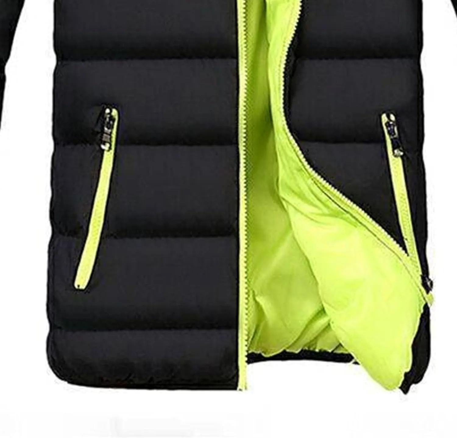 Maiyifu-GJ 2 Pack Men's Winter Puffer Jacket Lightweight Warm Windproof Down Coats Quilted Thicken Padded Coat Outerwear