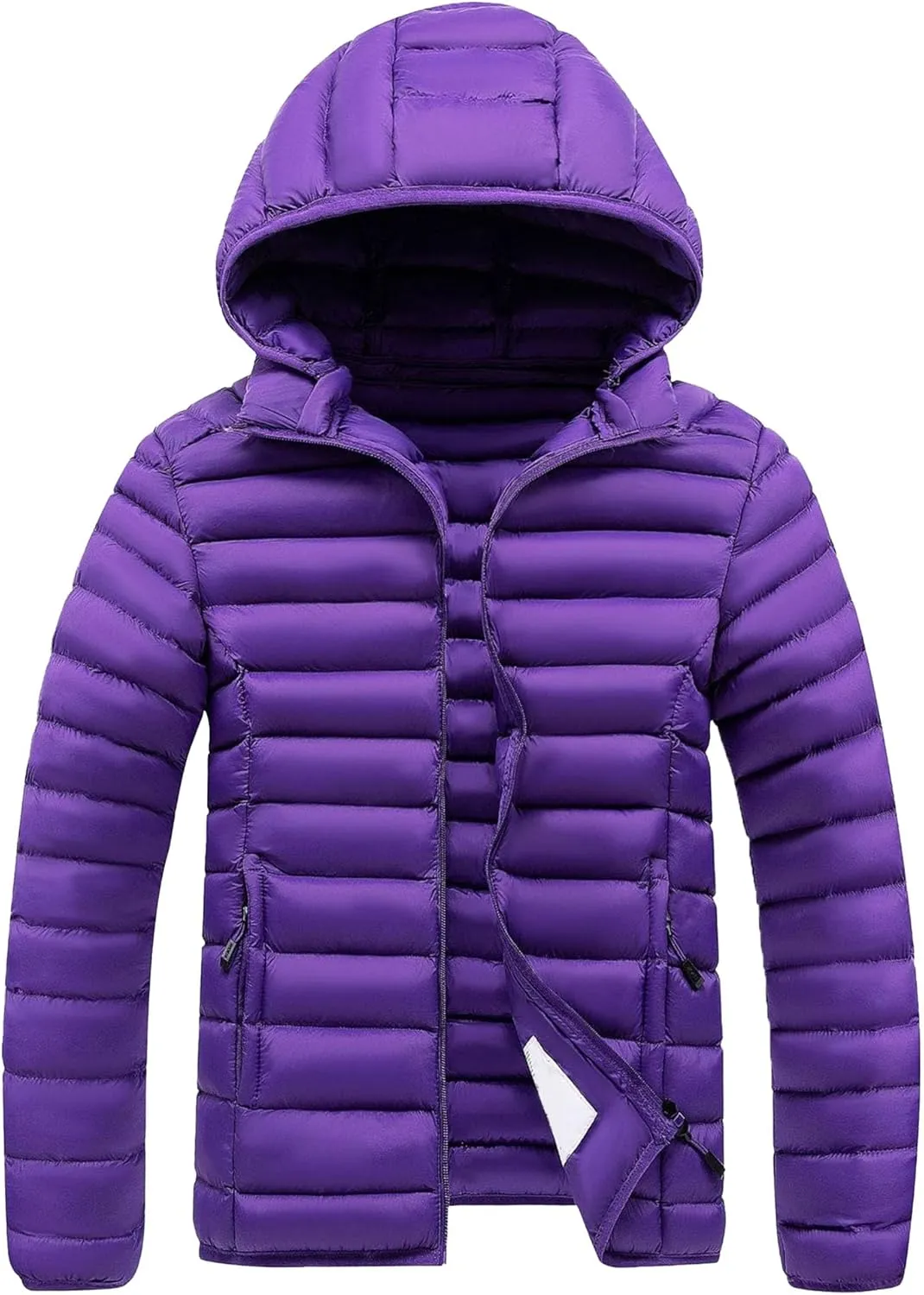 Maiyifu-GJ Men's Winter Puffer Jacket Thicken Quilted Padded Coat Windbreaker Lightweight Warm Windproof Down Jackets