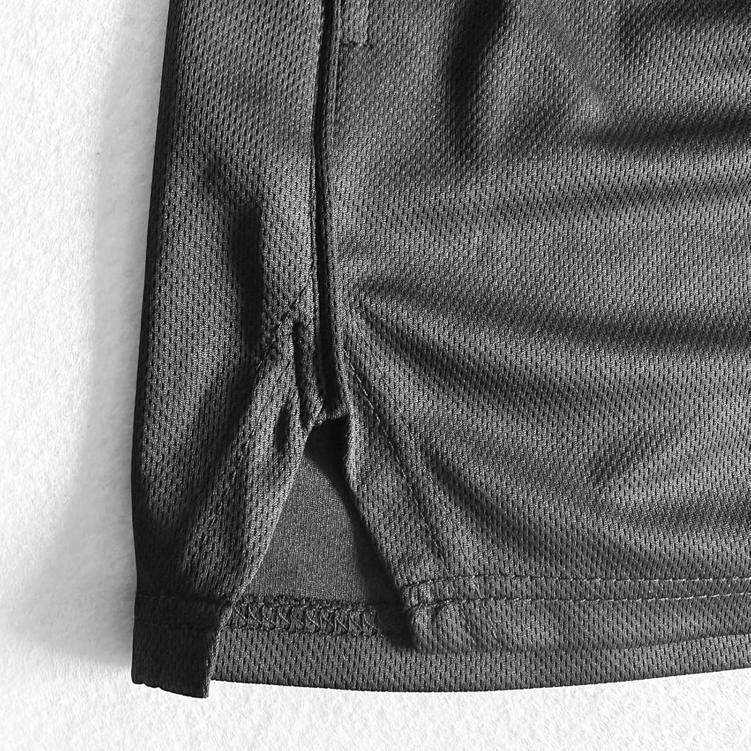 Mens Running Shorts Quick Dry Gym Athletic Workout Shorts Sports Split Bottoms for Men with Pockets