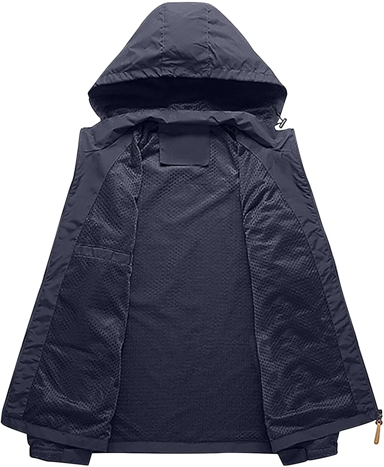 Men's Ultralight Packable Hooded Down Jacket Puffer Down Coats Thin Winter Casual Sports Windbreaker Hooded Jackets