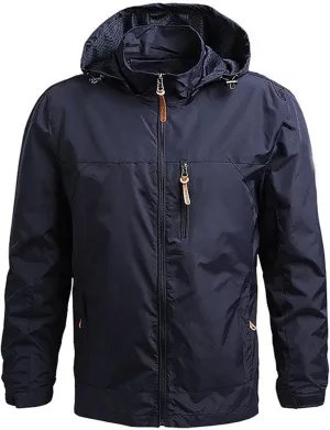 Men's Ultralight Packable Hooded Down Jacket Puffer Down Coats Thin Winter Casual Sports Windbreaker Hooded Jackets