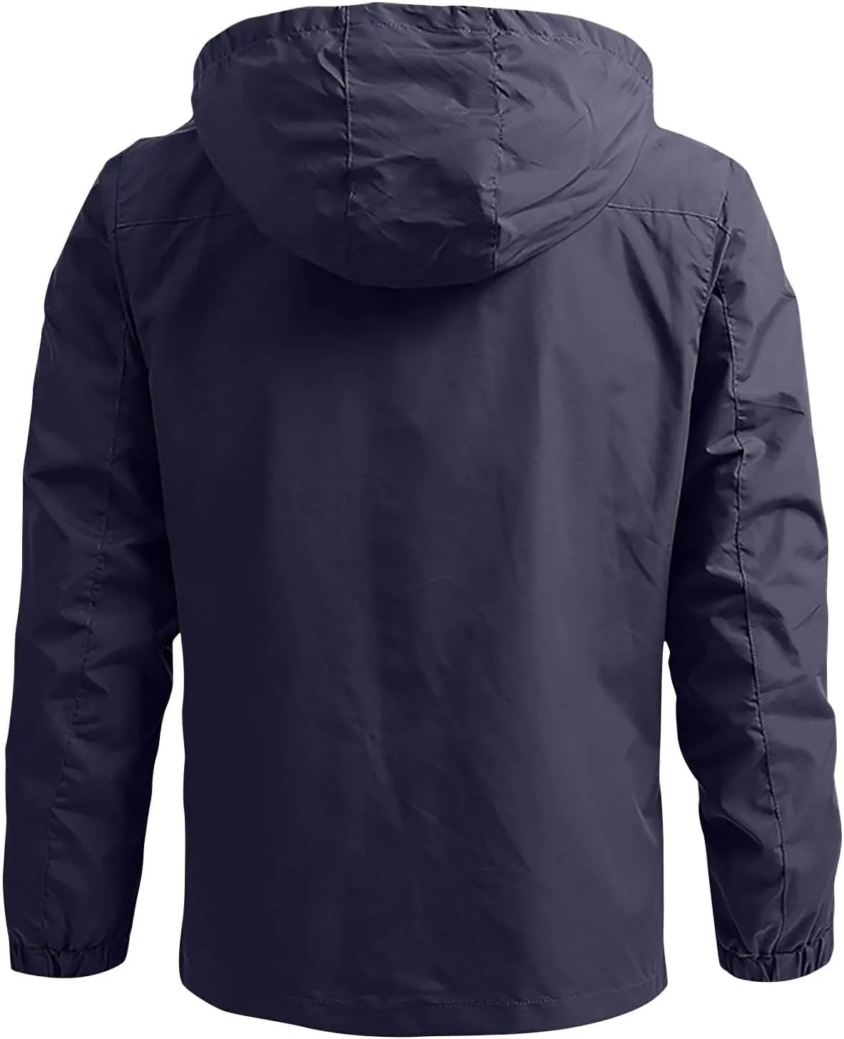 Men's Ultralight Packable Hooded Down Jacket Puffer Down Coats Thin Winter Casual Sports Windbreaker Hooded Jackets