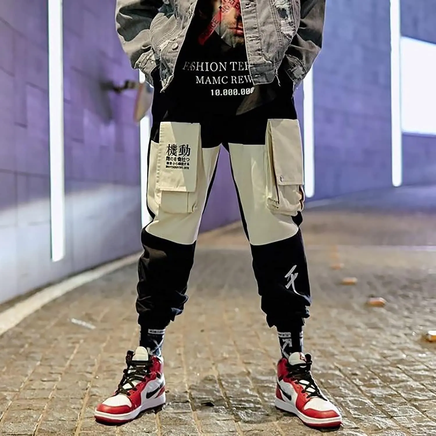 Niepce Inc Japanese Streetwear Men's Cargo Pants