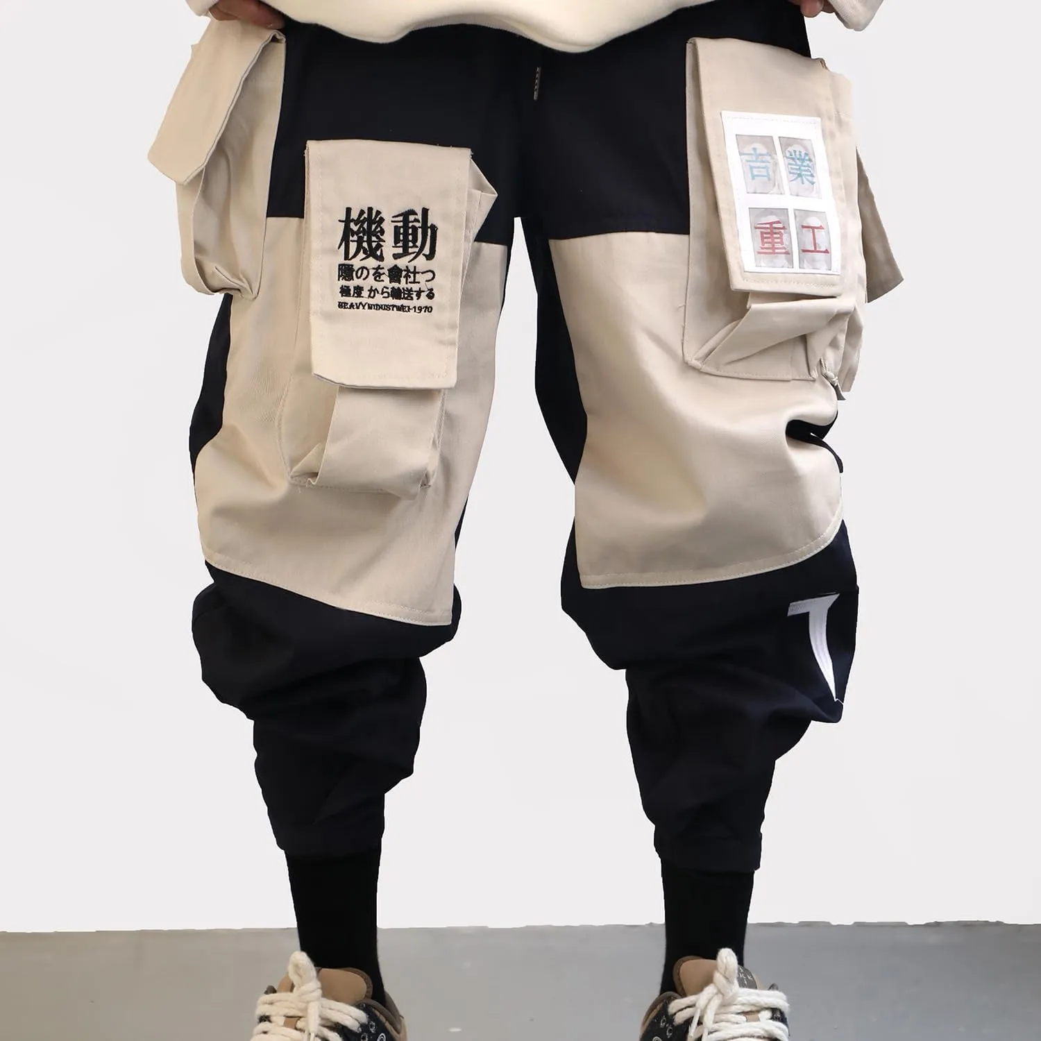 Niepce Inc Japanese Streetwear Men's Cargo Pants