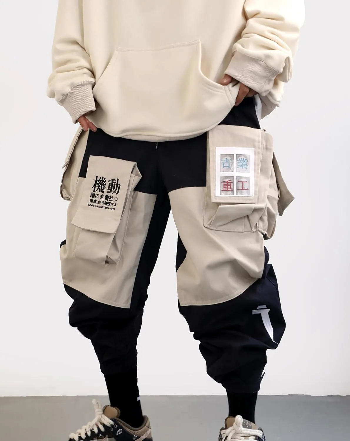 Niepce Inc Japanese Streetwear Men's Cargo Pants