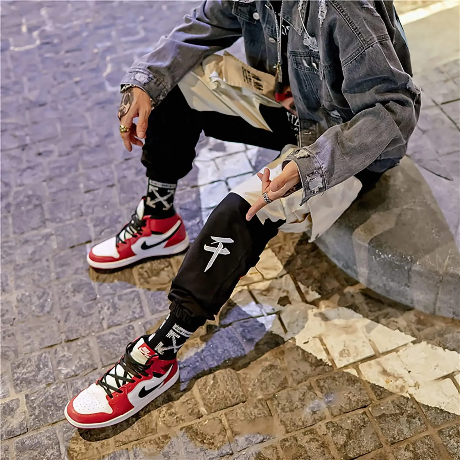 Niepce Inc Japanese Streetwear Men's Cargo Pants