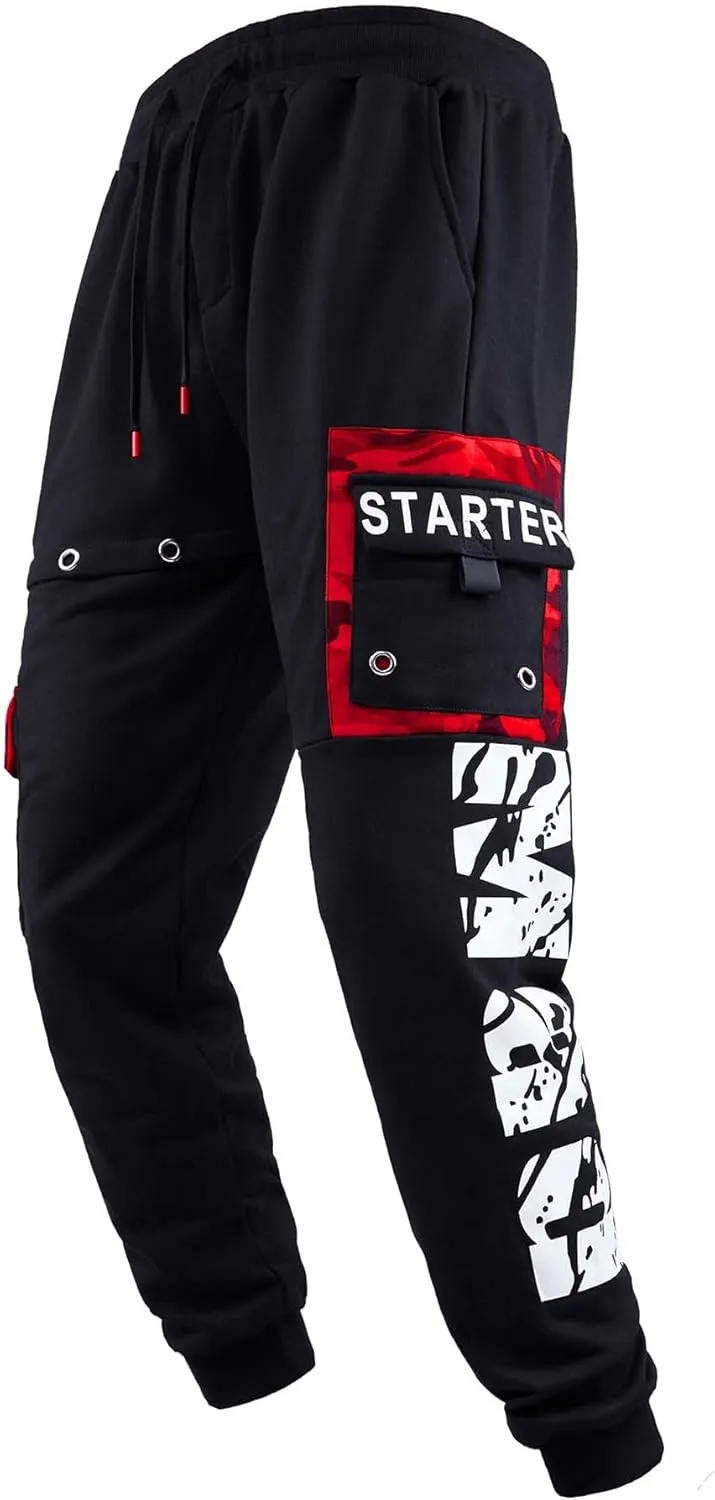 Niepce Inc Men's Streetwear Cargo Jogger Pants