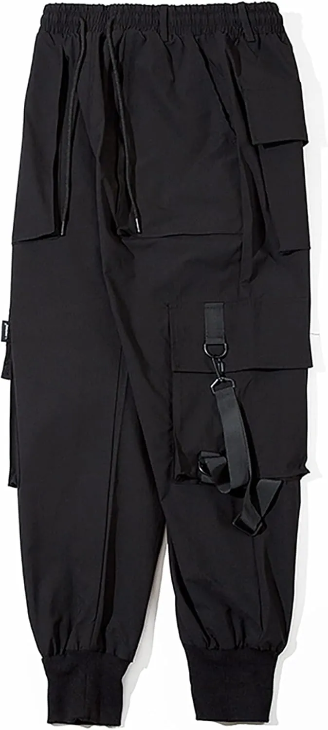 Niepce Inc Streetwear Men's Techwear Pants with Straps