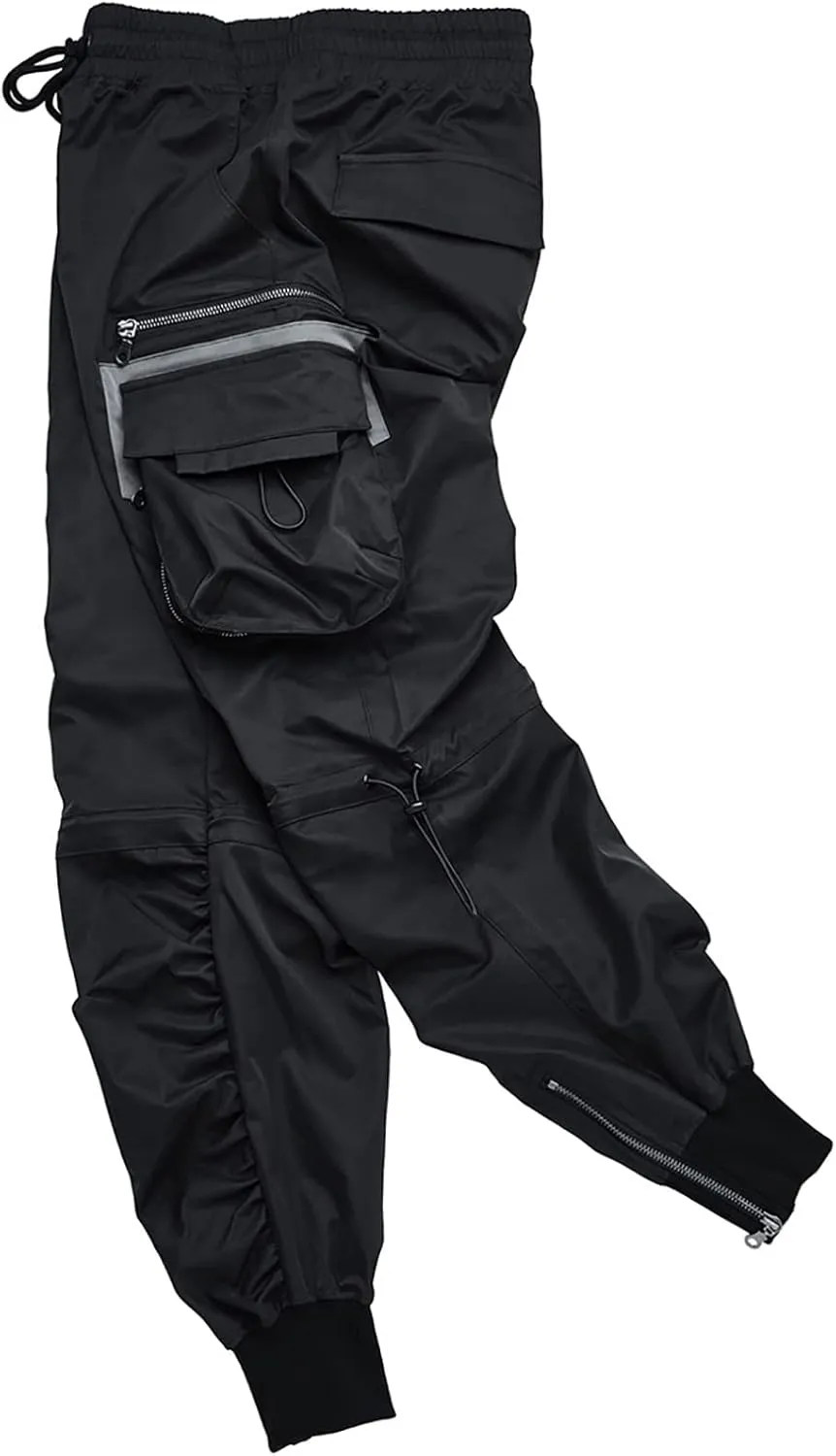 Niepce Inc Streetwear Men's Techwear Pants with Straps