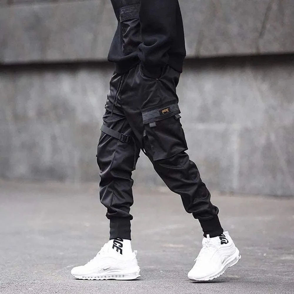 Niepce Inc Streetwear Men's Techwear Pants with Straps