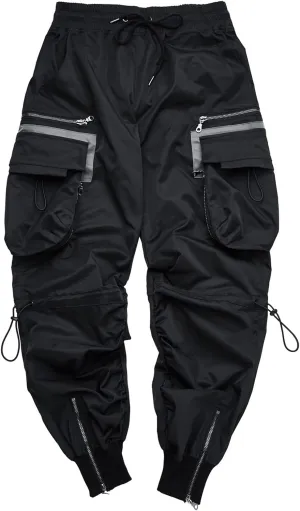 Niepce Inc Streetwear Men's Techwear Pants with Straps