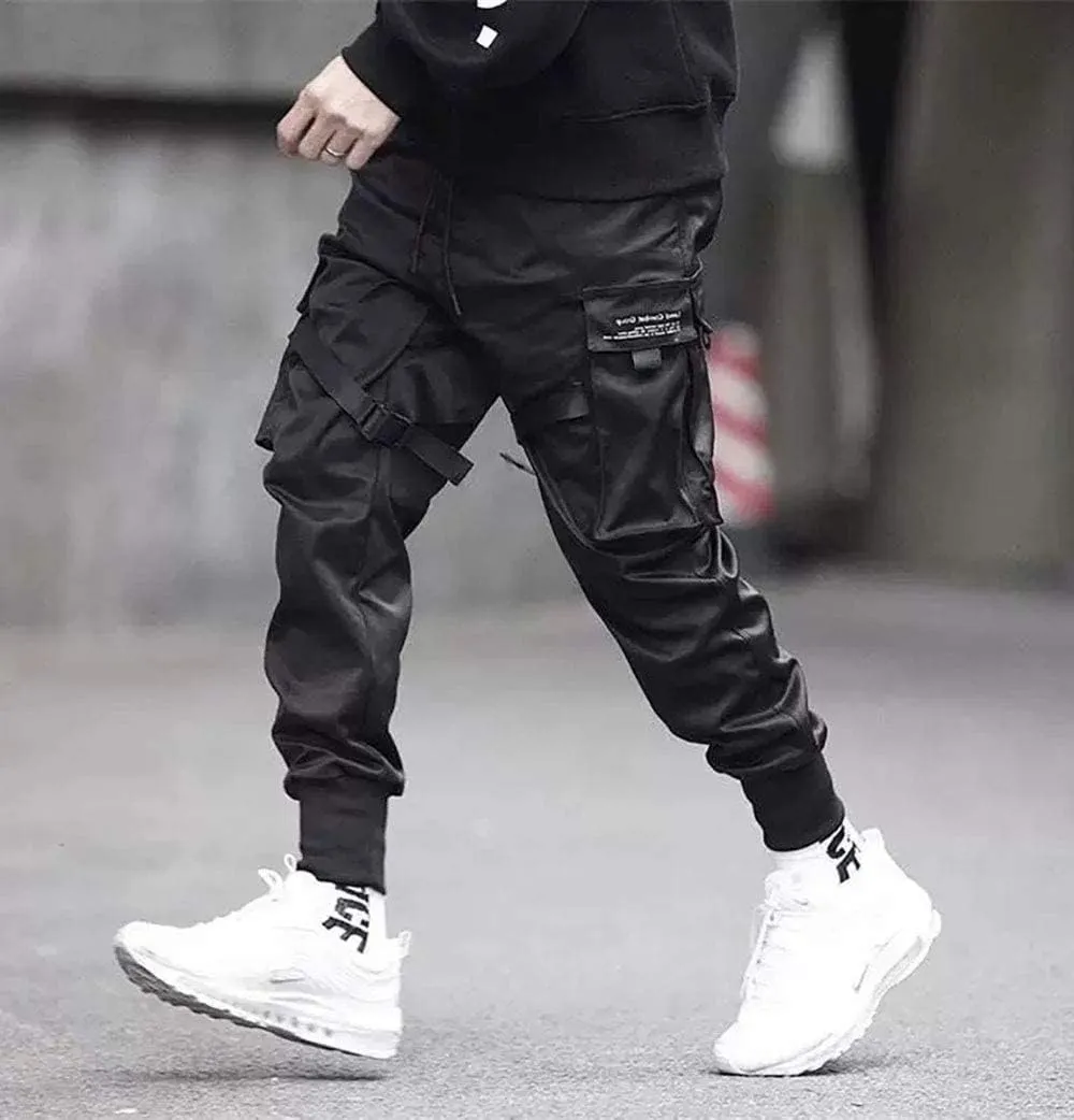 Niepce Inc Streetwear Men's Techwear Pants with Straps