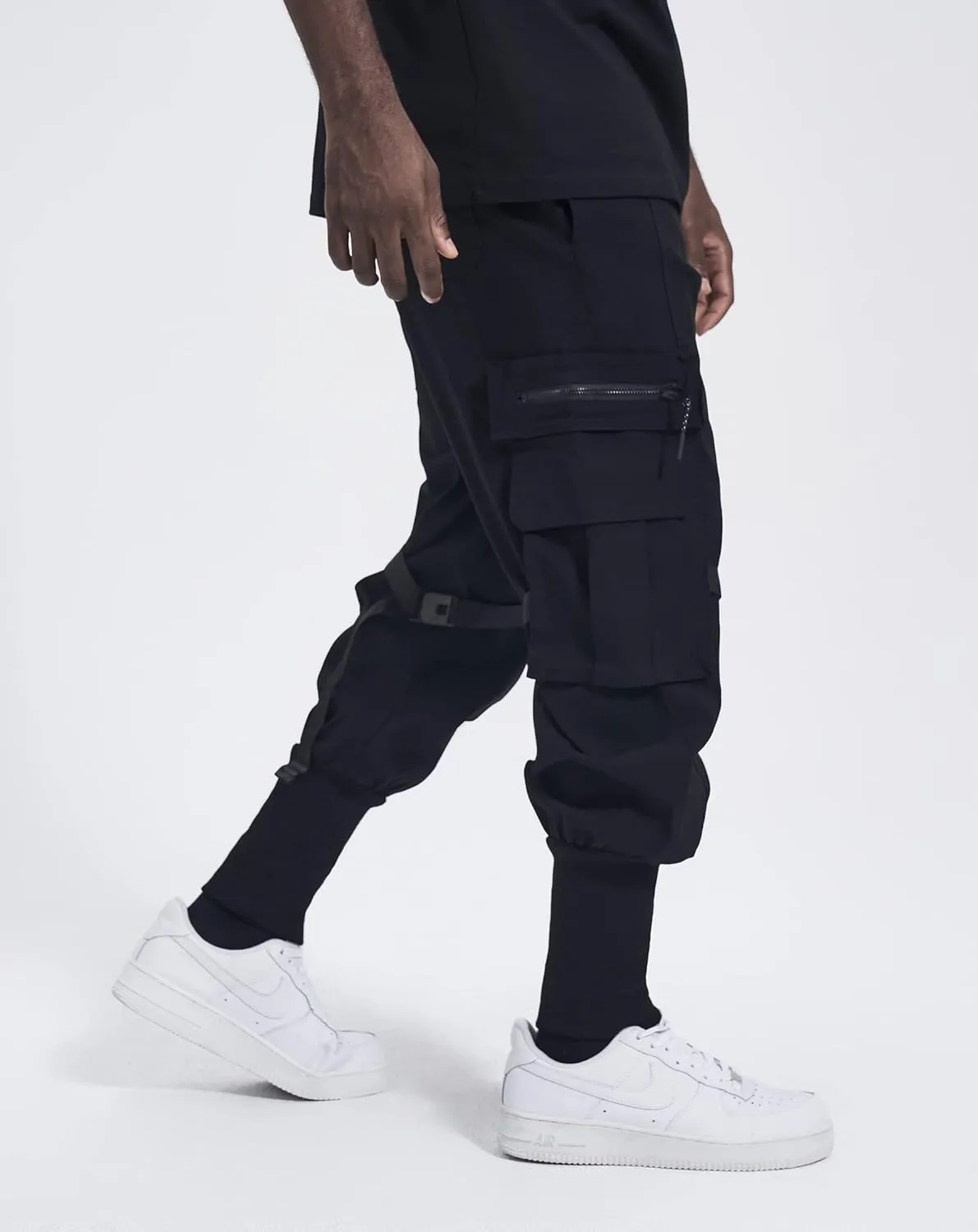 Niepce Inc Streetwear Men's Techwear Pants with Straps