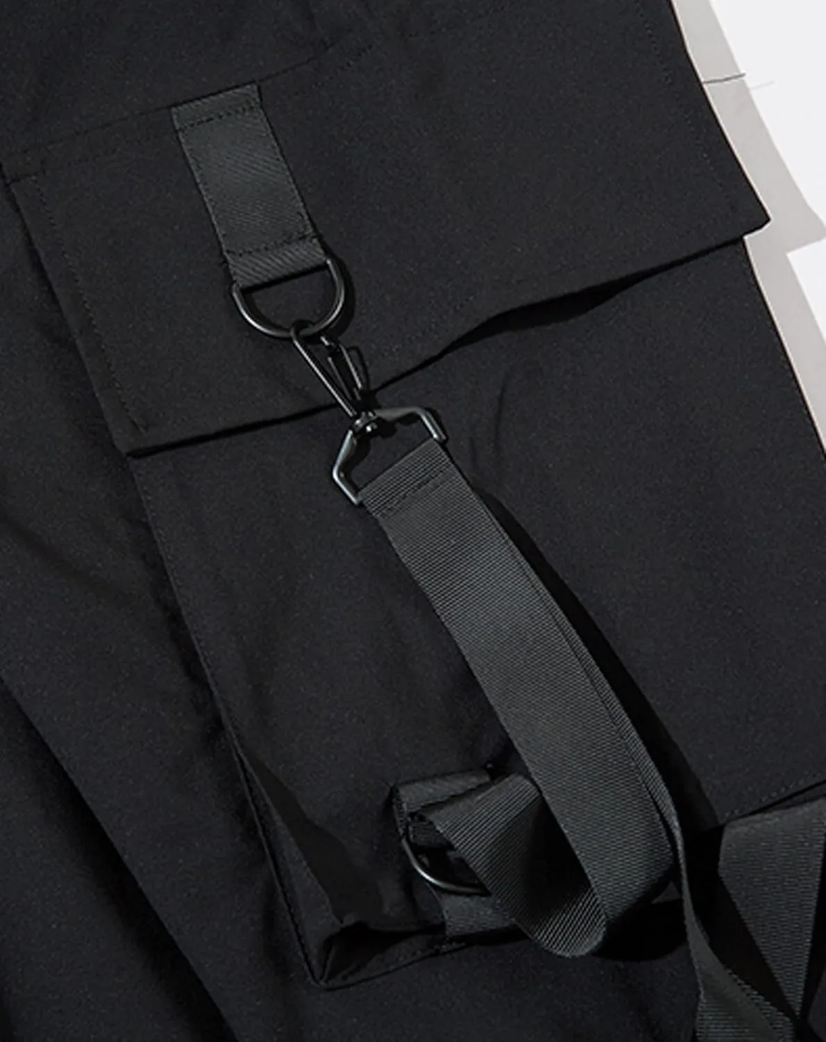 Niepce Inc Streetwear Men's Techwear Pants with Straps
