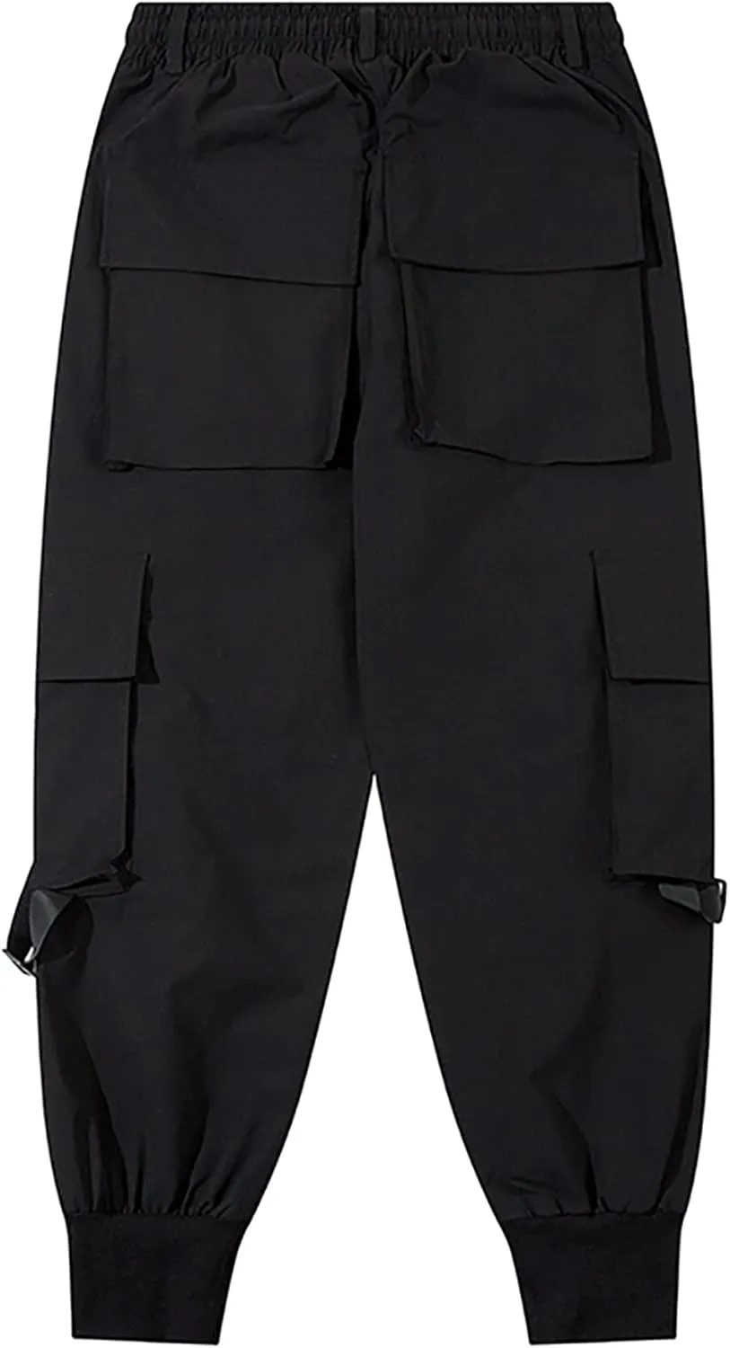 Niepce Inc Streetwear Men's Techwear Pants with Straps