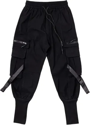 Niepce Inc Streetwear Men's Techwear Pants with Straps
