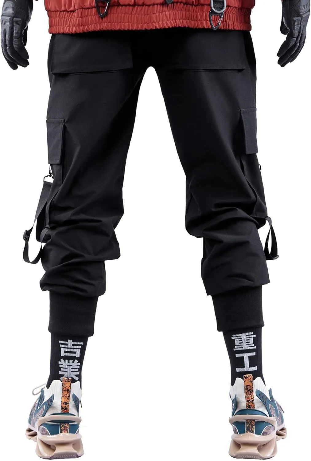 Niepce Inc Streetwear Men's Techwear Pants with Straps