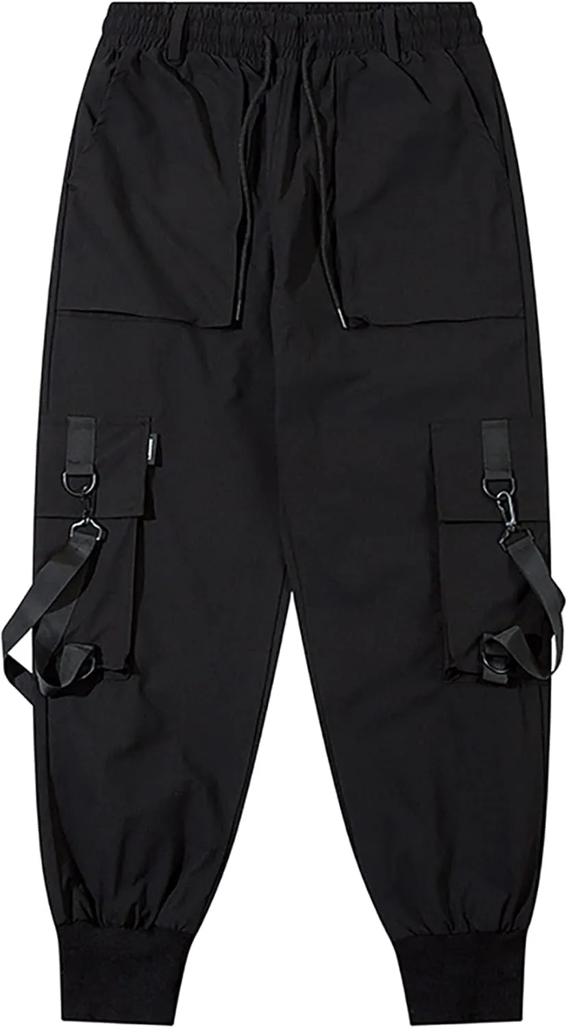 Niepce Inc Streetwear Men's Techwear Pants with Straps