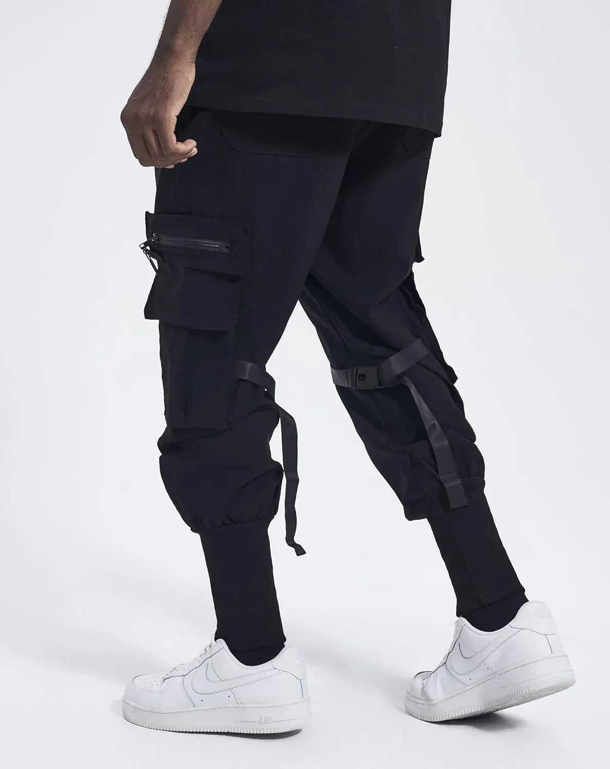 Niepce Inc Streetwear Men's Techwear Pants with Straps