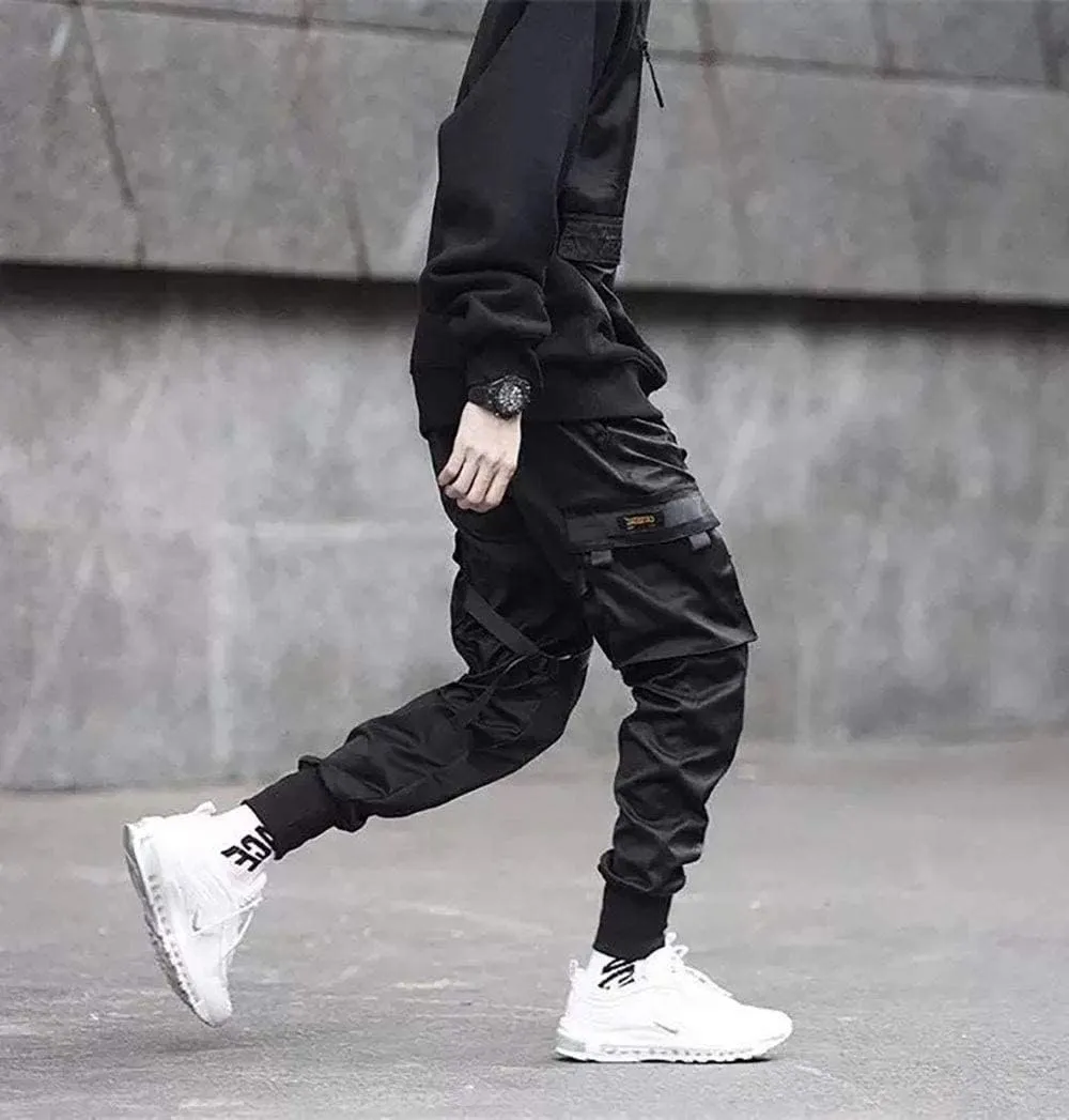 Niepce Inc Streetwear Men's Techwear Pants with Straps