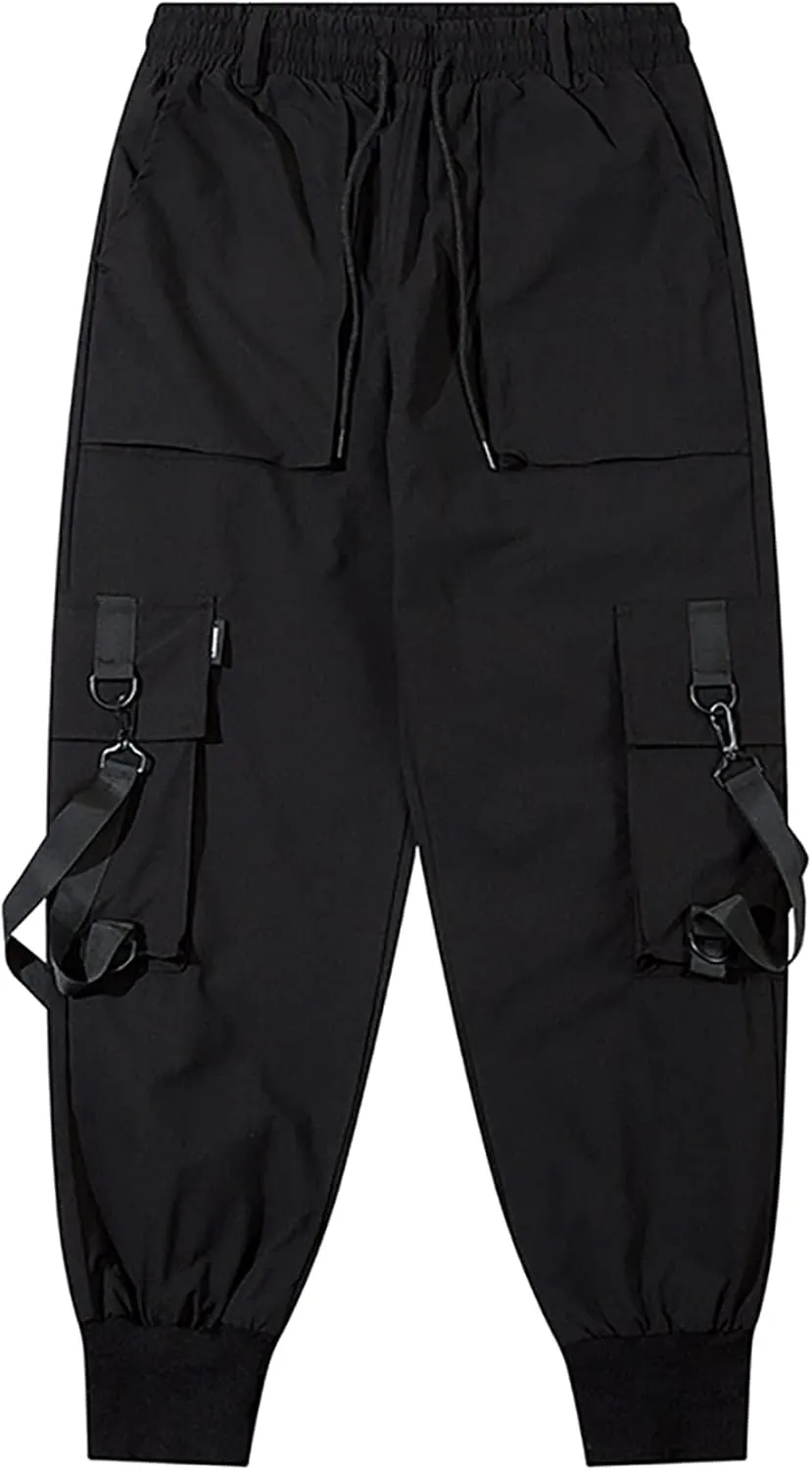 Niepce Inc Streetwear Men's Techwear Pants with Straps