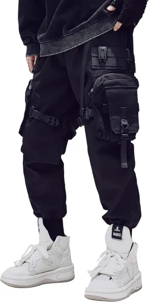 Niepce Inc Streetwear Techwear Cargo Pants for Men