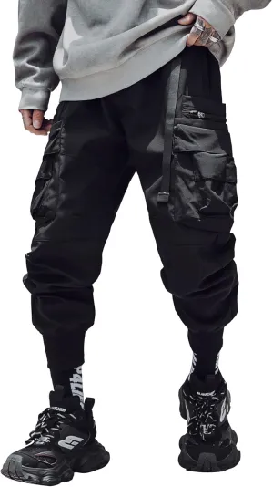 Niepce Inc Streetwear Techwear Cargo Pants for Men
