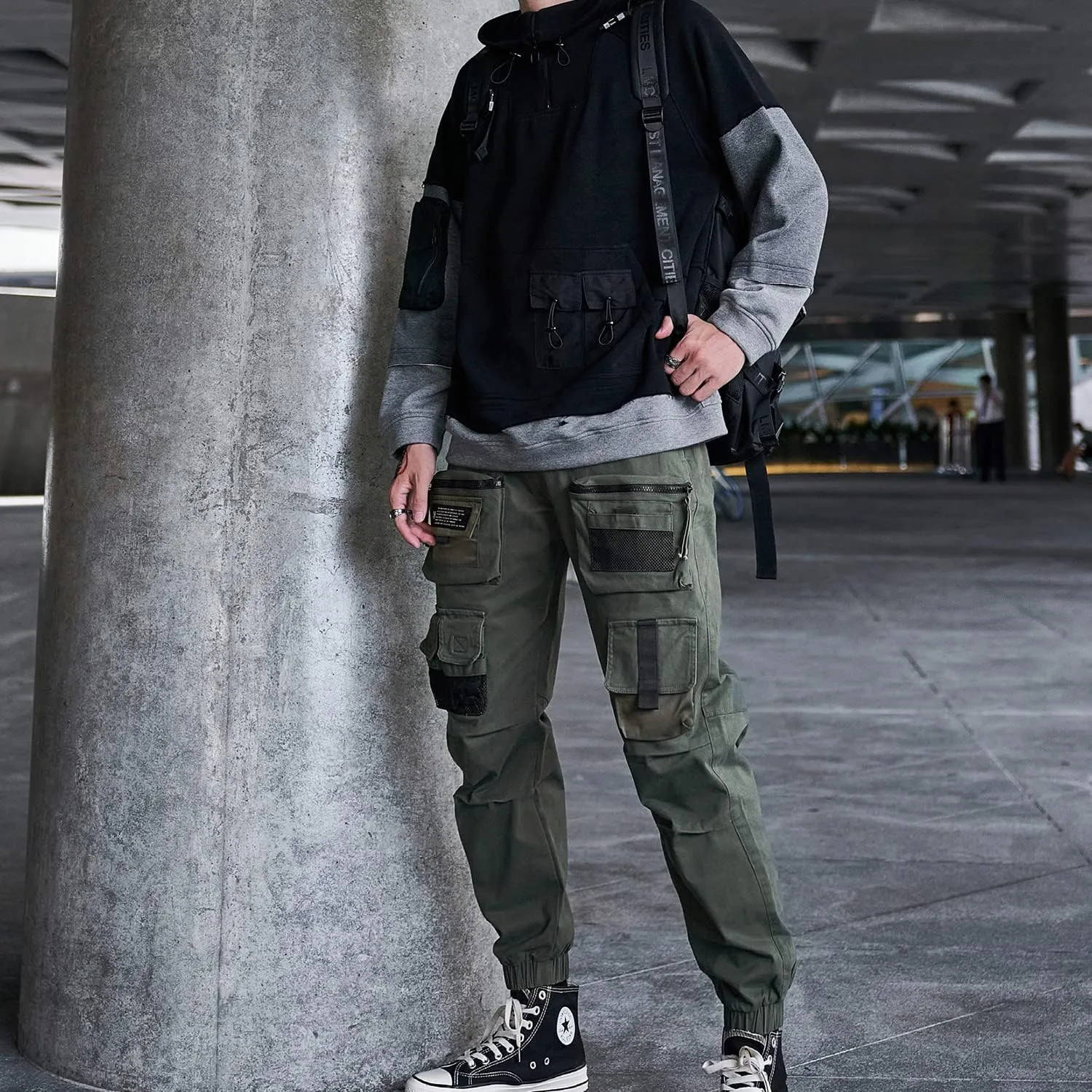 Niepce Inc Streetwear Techwear Pants for Men