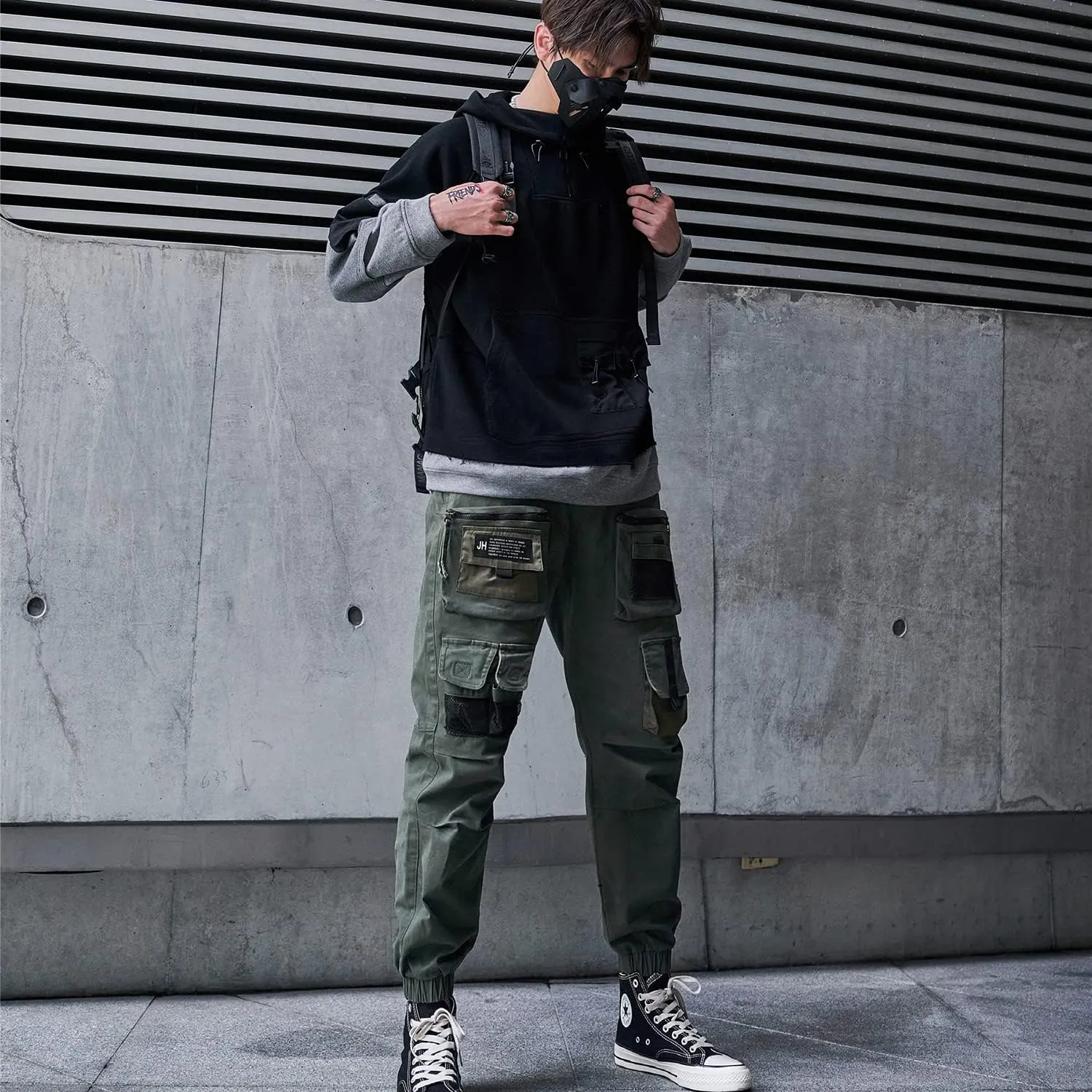 Niepce Inc Streetwear Techwear Pants for Men